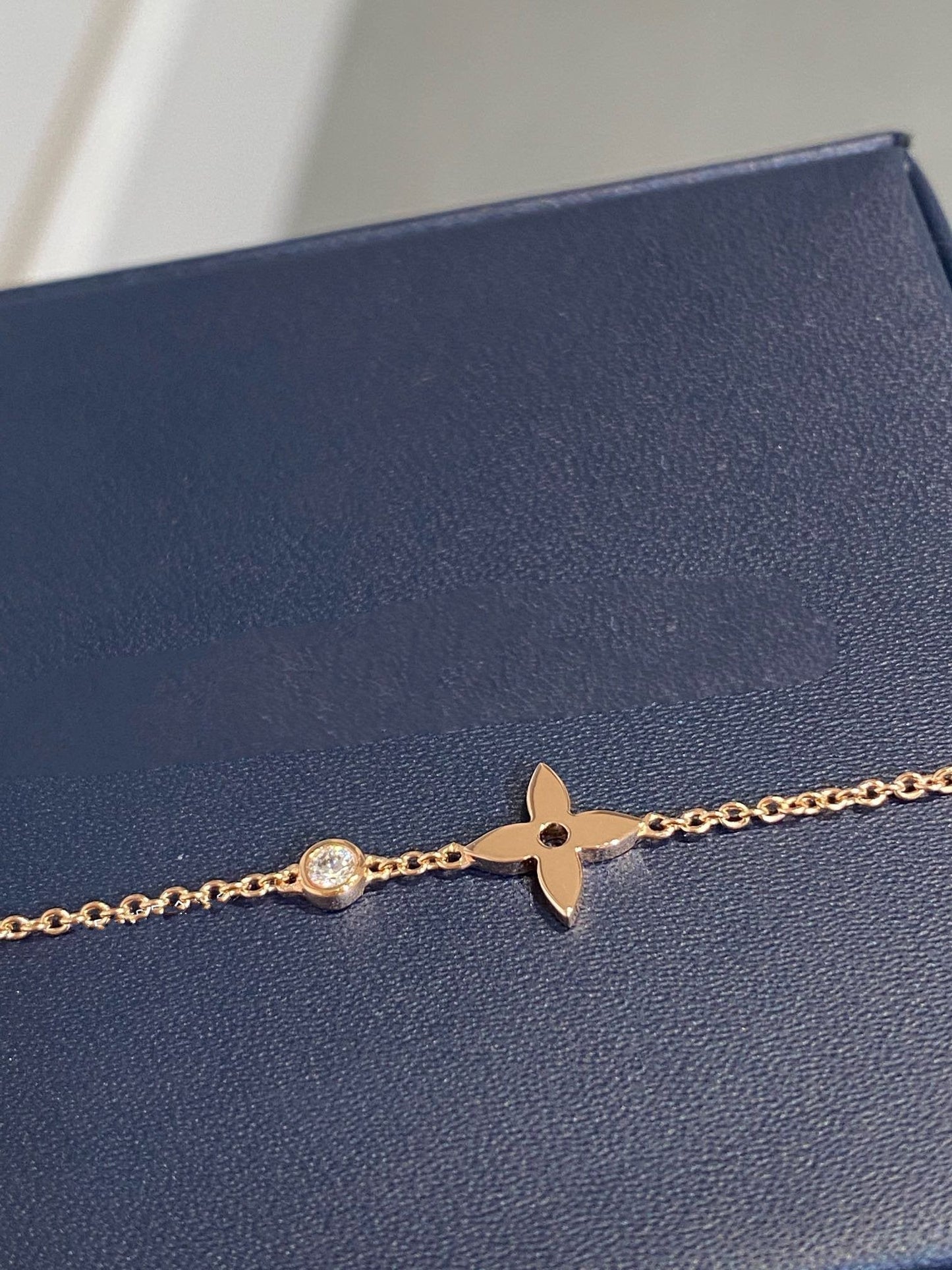 [⭐Glow]STAR DIAMOND PINK GOLD BRACELET