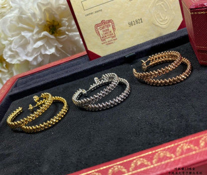 [⭐Glow]CLASH LARGE HOOP EARRINGS