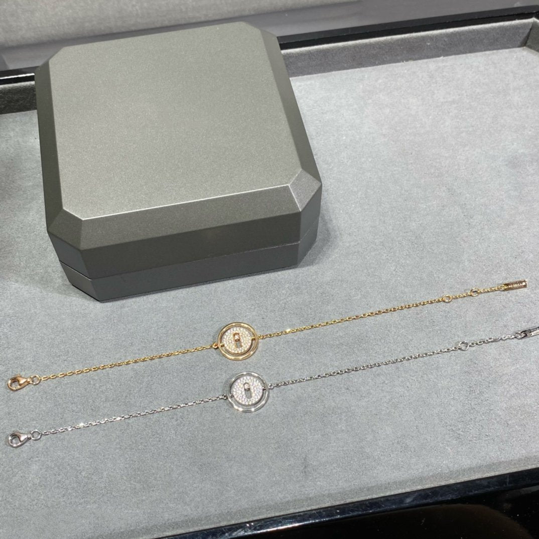 [⭐Glow]Demo MOVE DIAMOND PAVED BRACELET