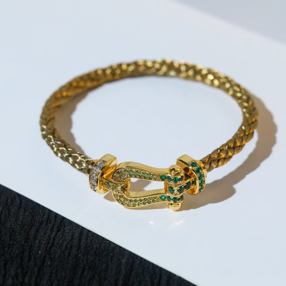 [⭐Glow]FORCE 10 GOLD GREEN DIAMOND PAVED