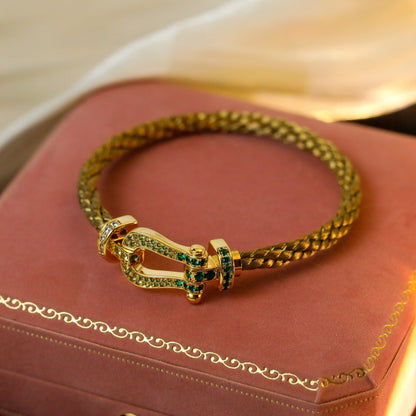 [⭐Glow]FORCE 10 GOLD GREEN DIAMOND PAVED