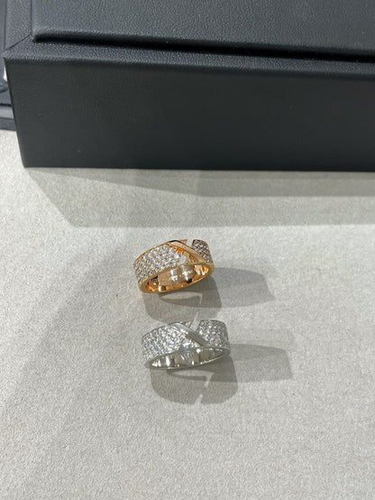 [⭐Glow]LIENS EVIDENCE  DIAMOND PAVED RING