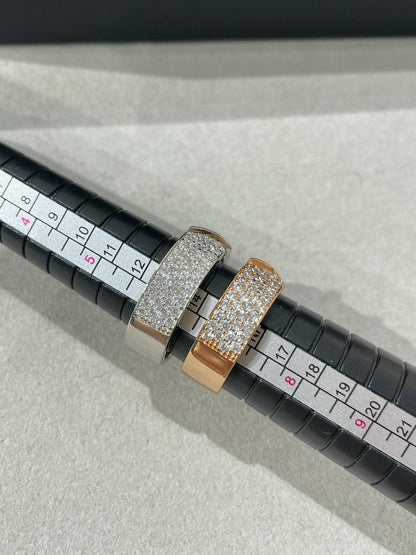 [⭐Glow]LIENS EVIDENCE  DIAMOND PAVED RING