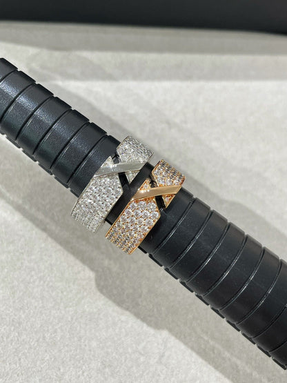 [⭐Glow]LIENS EVIDENCE  DIAMOND PAVED RING