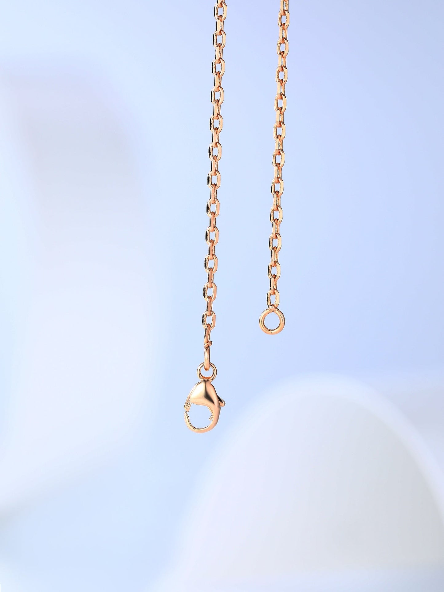 [⭐Glow]H CAGE PINK GOLD NECKLACE