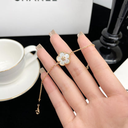 [⭐Glow]LUCKY SPRING ROSE GOLD MOP BRACELET