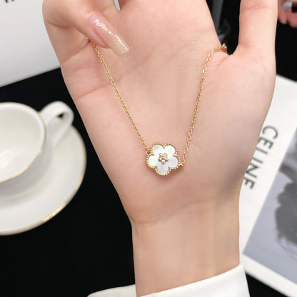 [⭐Glow]LUCKY SPRING ROSE GOLD MOP BRACELET