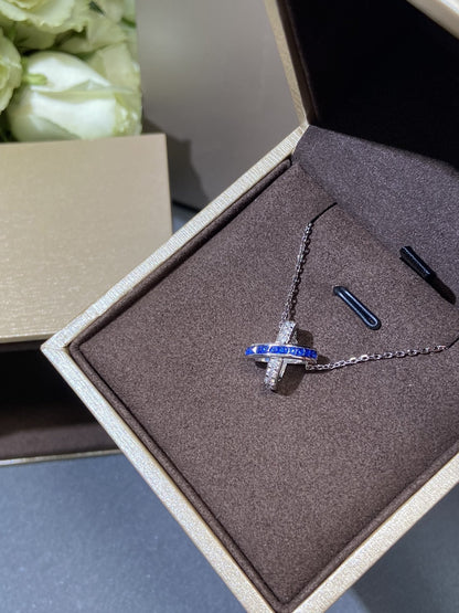 [⭐Glow]LIENS DIAMOND SILVER NECKLACE