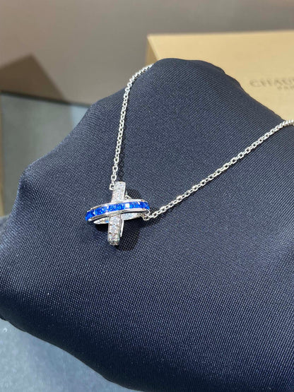 [⭐Glow]LIENS DIAMOND SILVER NECKLACE