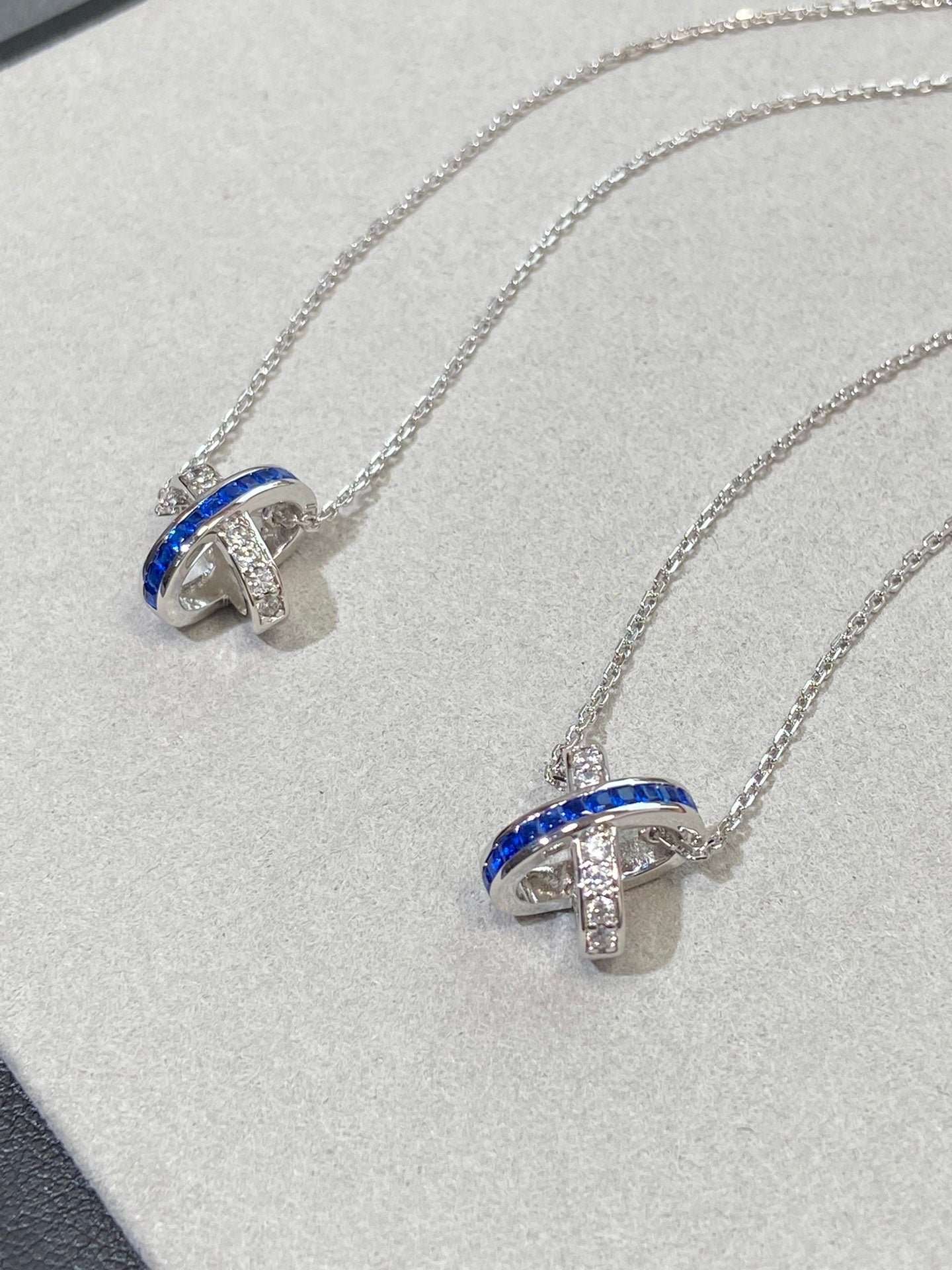 [⭐Glow]LIENS DIAMOND SILVER NECKLACE