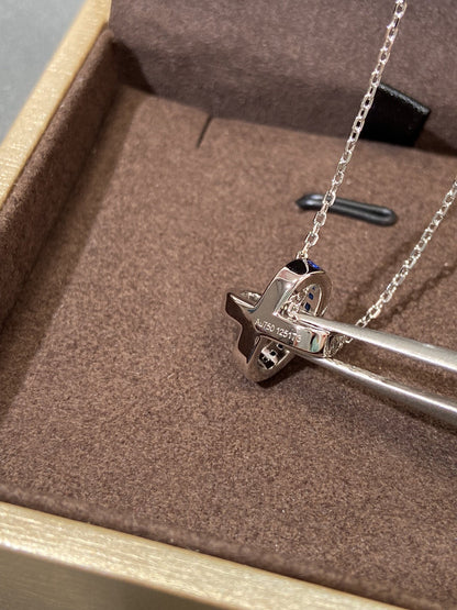 [⭐Glow]LIENS DIAMOND SILVER NECKLACE