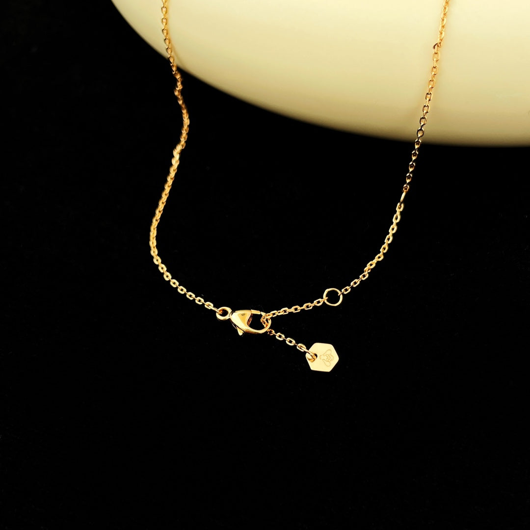[⭐Glow]BEE MINI PEDANT DIAMOND NECKLACE