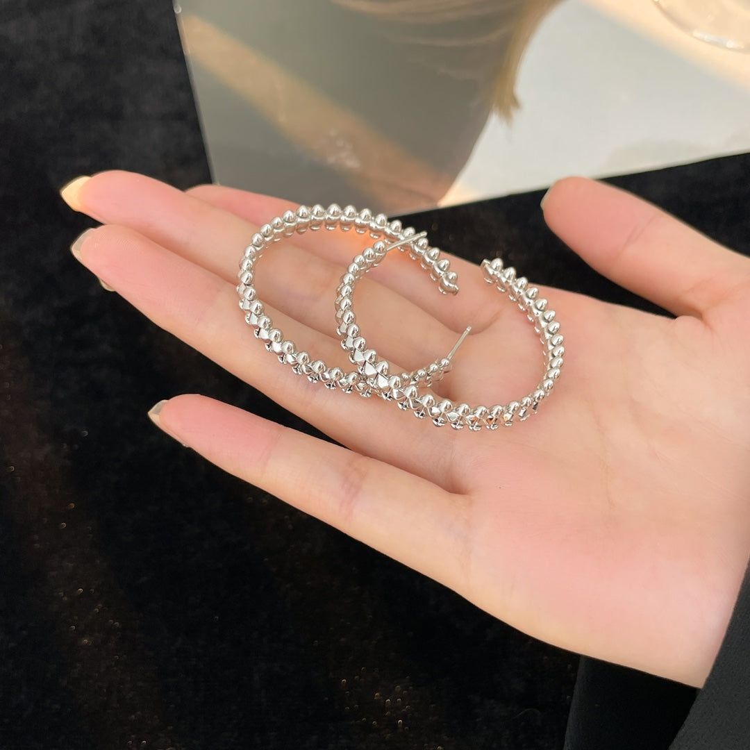 [⭐Glow]CLASH HOOP EARRINGS