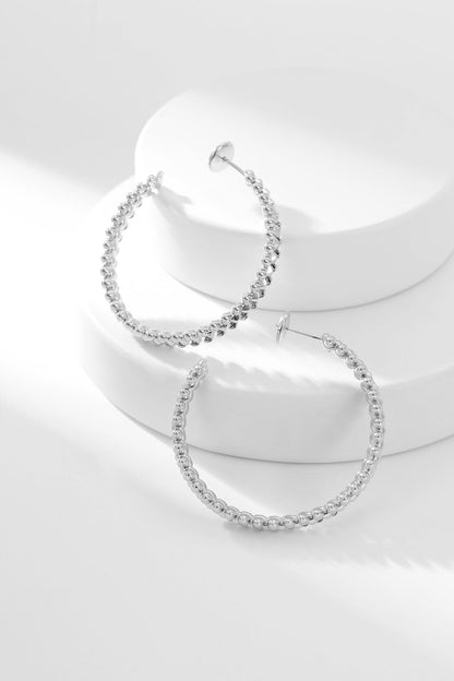 [⭐Glow]CLASH HOOP EARRINGS