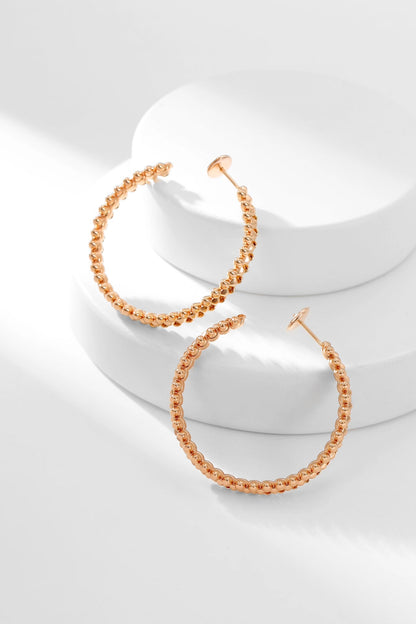 [⭐Glow]CLASH HOOP EARRINGS