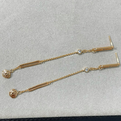 [⭐Glow]CHAINE CHAOS DIAMOND DROP EARRINGS