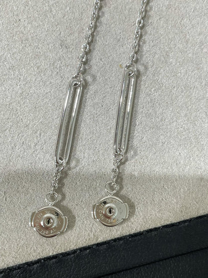 [⭐Glow]CHAINE CHAOS DIAMOND DROP EARRINGS