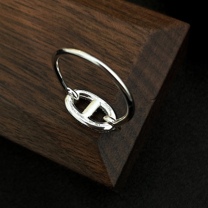 [⭐Glow]RONDE SMALL SILVER DIAMOND RING