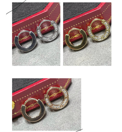 [⭐Glow]LOVE DIAMOND EARRINGS