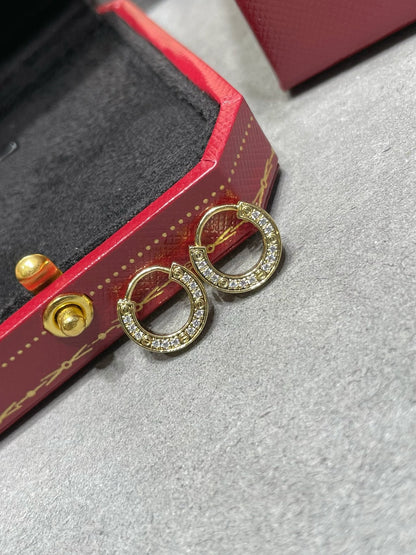 [⭐Glow]LOVE DIAMOND EARRINGS