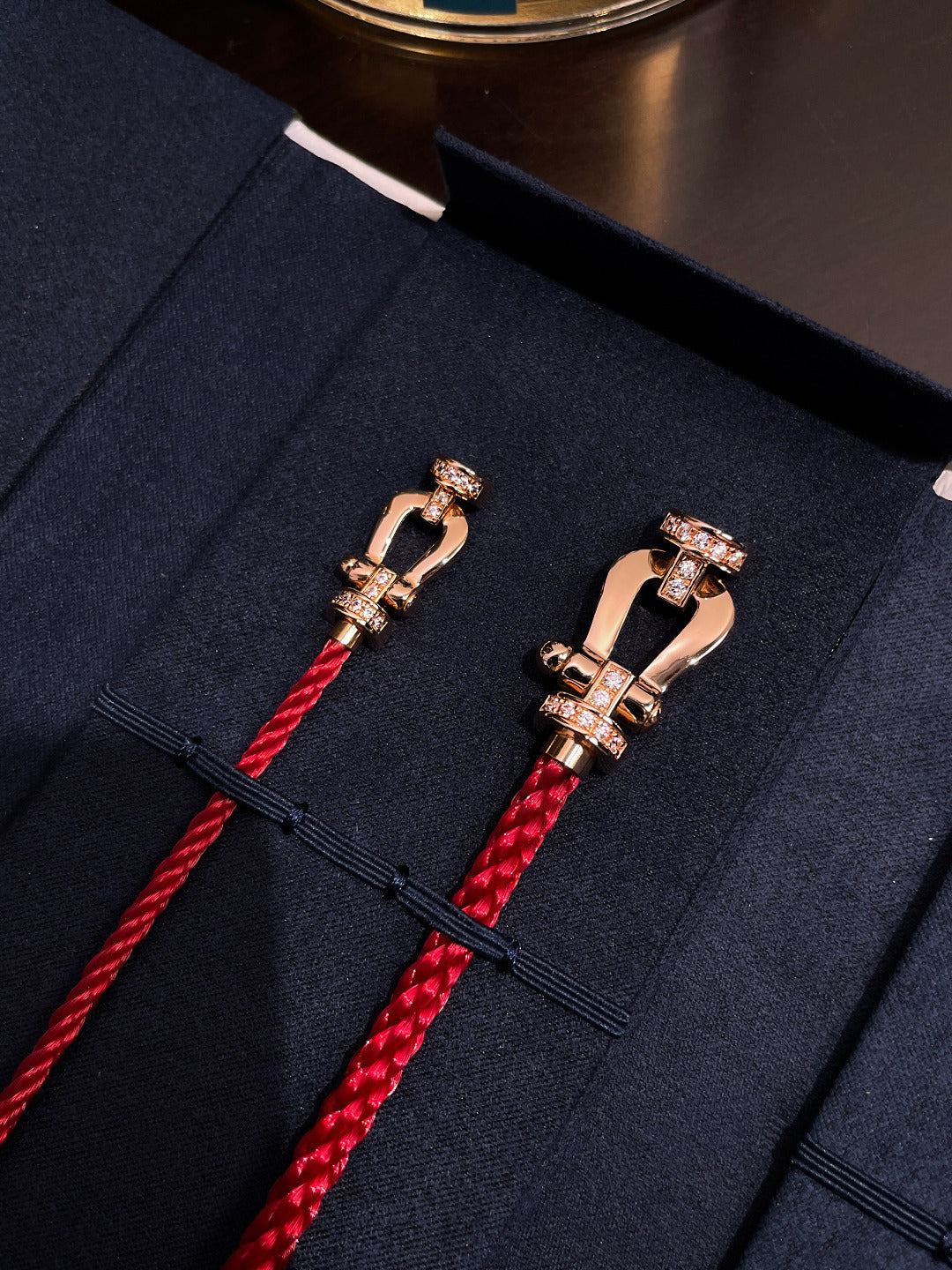 [⭐Glow]FORCE 10 HALF DIAMOND PINK GOLD RED CORDERI LARGE AND MEDIUM MODEL