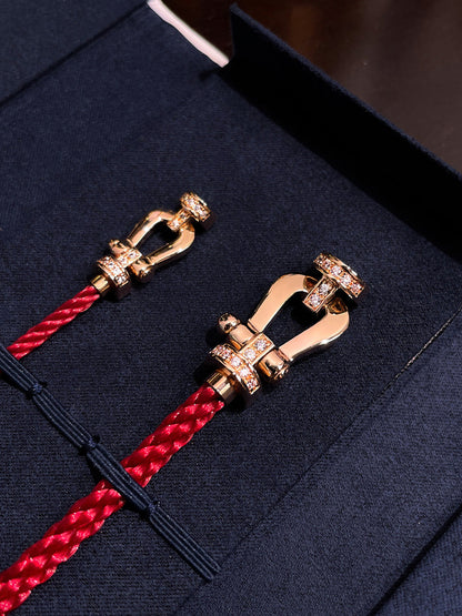 [⭐Glow]FORCE 10 HALF DIAMOND PINK GOLD RED CORDERI LARGE AND MEDIUM MODEL