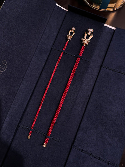 [⭐Glow]FORCE 10 HALF DIAMOND PINK GOLD RED CORDERI LARGE AND MEDIUM MODEL
