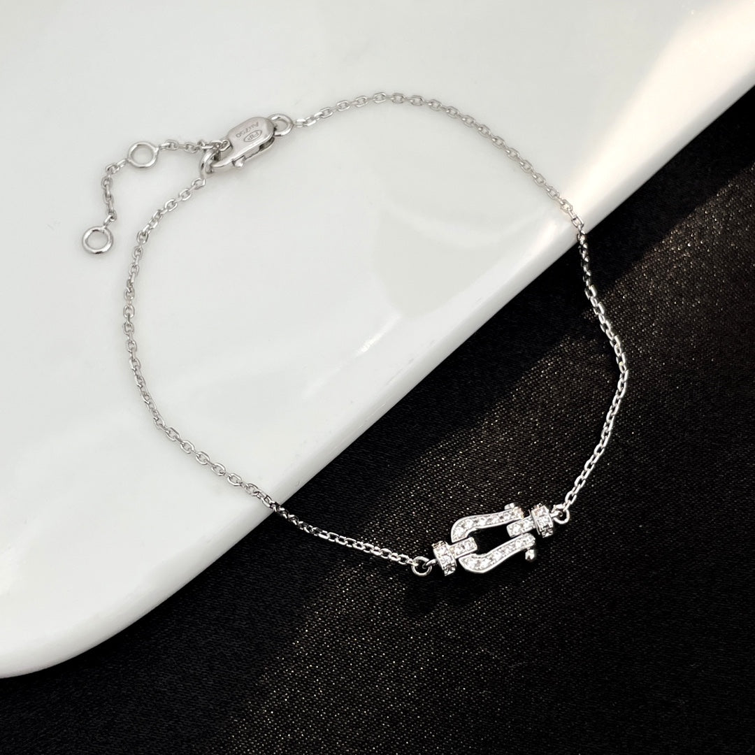 [⭐Glow]FORCE 10 FULL DIAMOND BUCKLE CHAIN LINK MINI MODEL