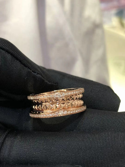 [⭐Glow]ZERO 1 ROCK DIAMOND PINK GOLD