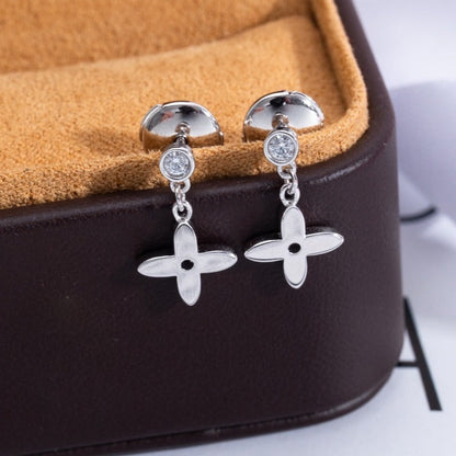 [⭐Glow]VIDYLLE SILVER DIAMOND MINI DROP EARRINGS