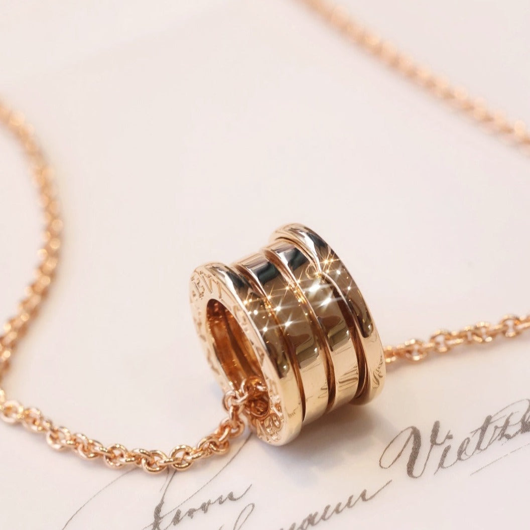 [⭐Glow]ZERO 1 PINK GOLD NECKLACE
