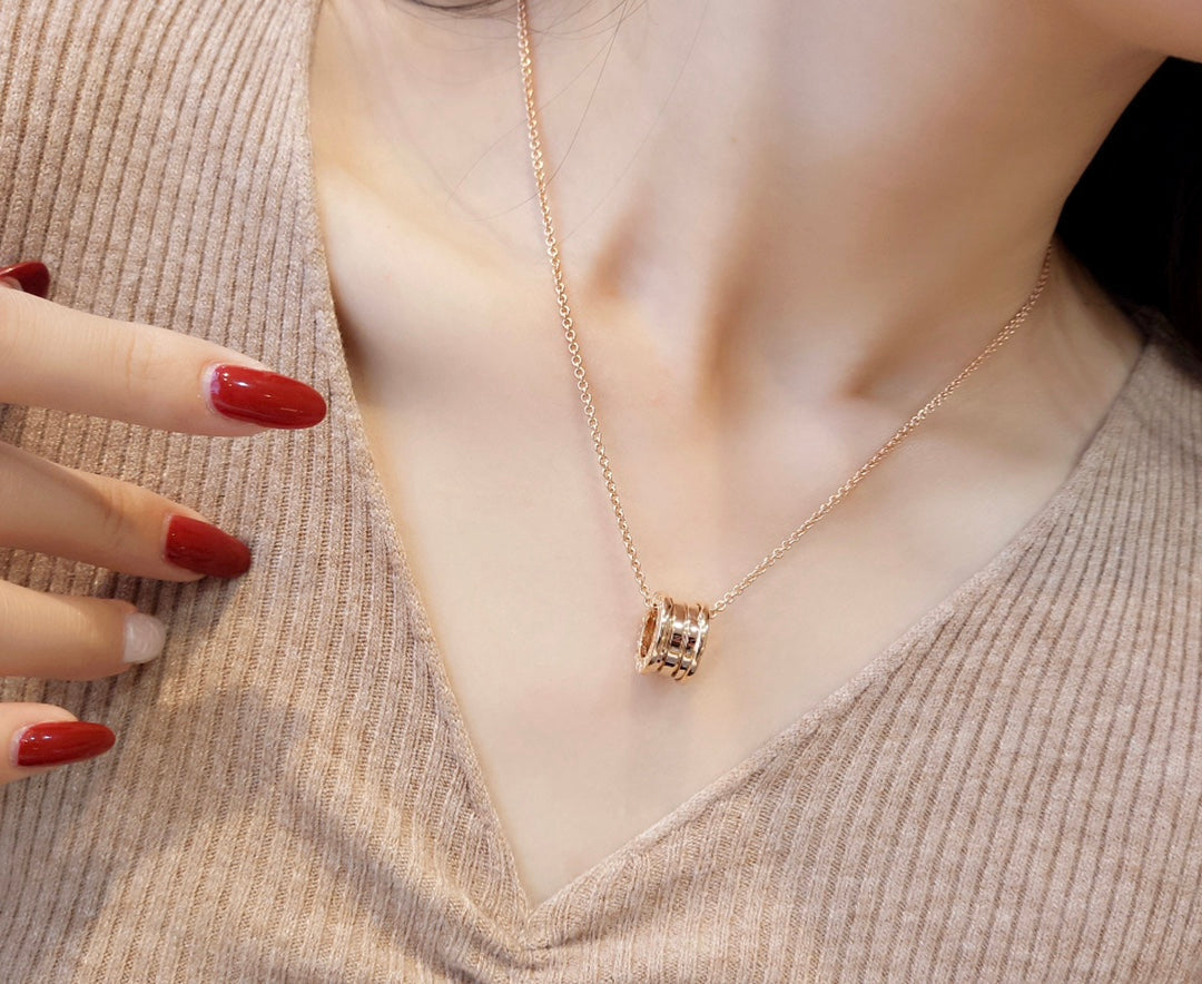 [⭐Glow]ZERO 1 PINK GOLD NECKLACE