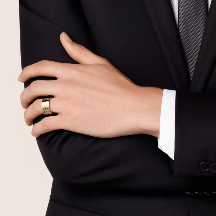 [⭐Glow]LOVE 11MM LARGE RING