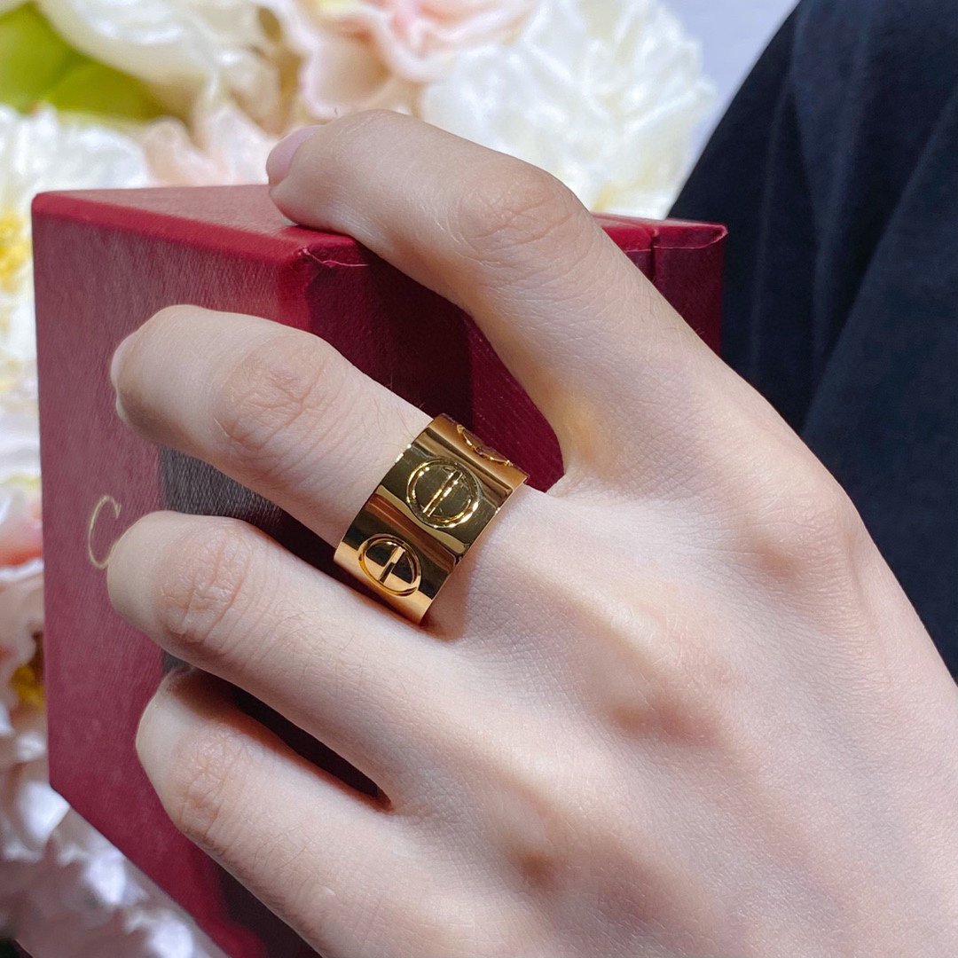 [⭐Glow]LOVE 11MM LARGE RING