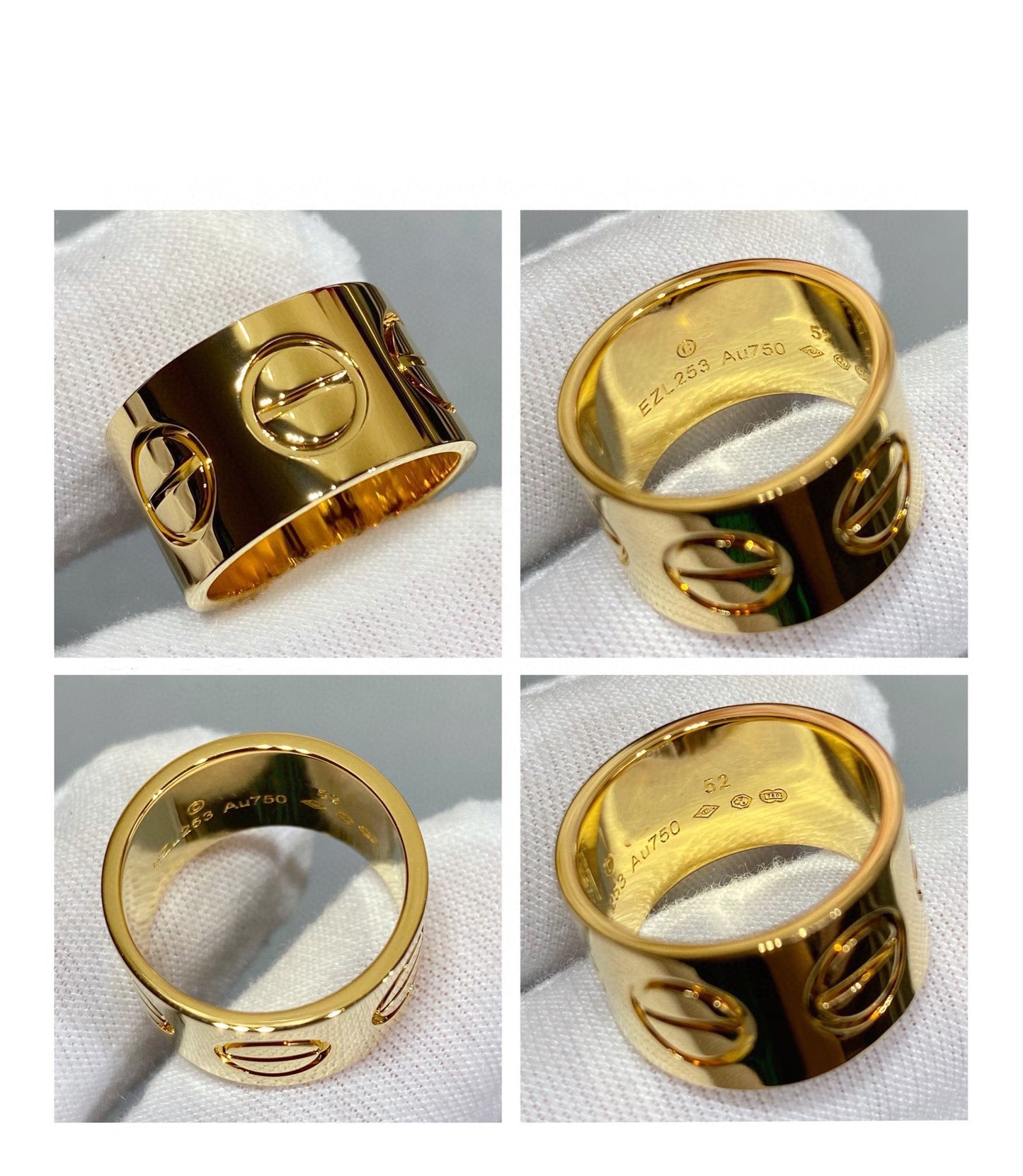 [⭐Glow]LOVE 11MM LARGE RING