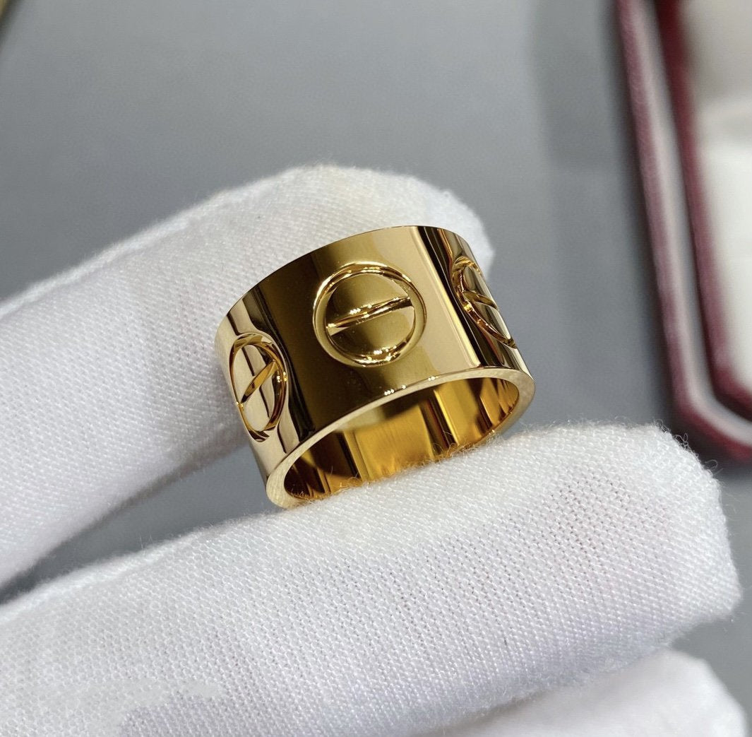 [⭐Glow]LOVE 11MM LARGE RING