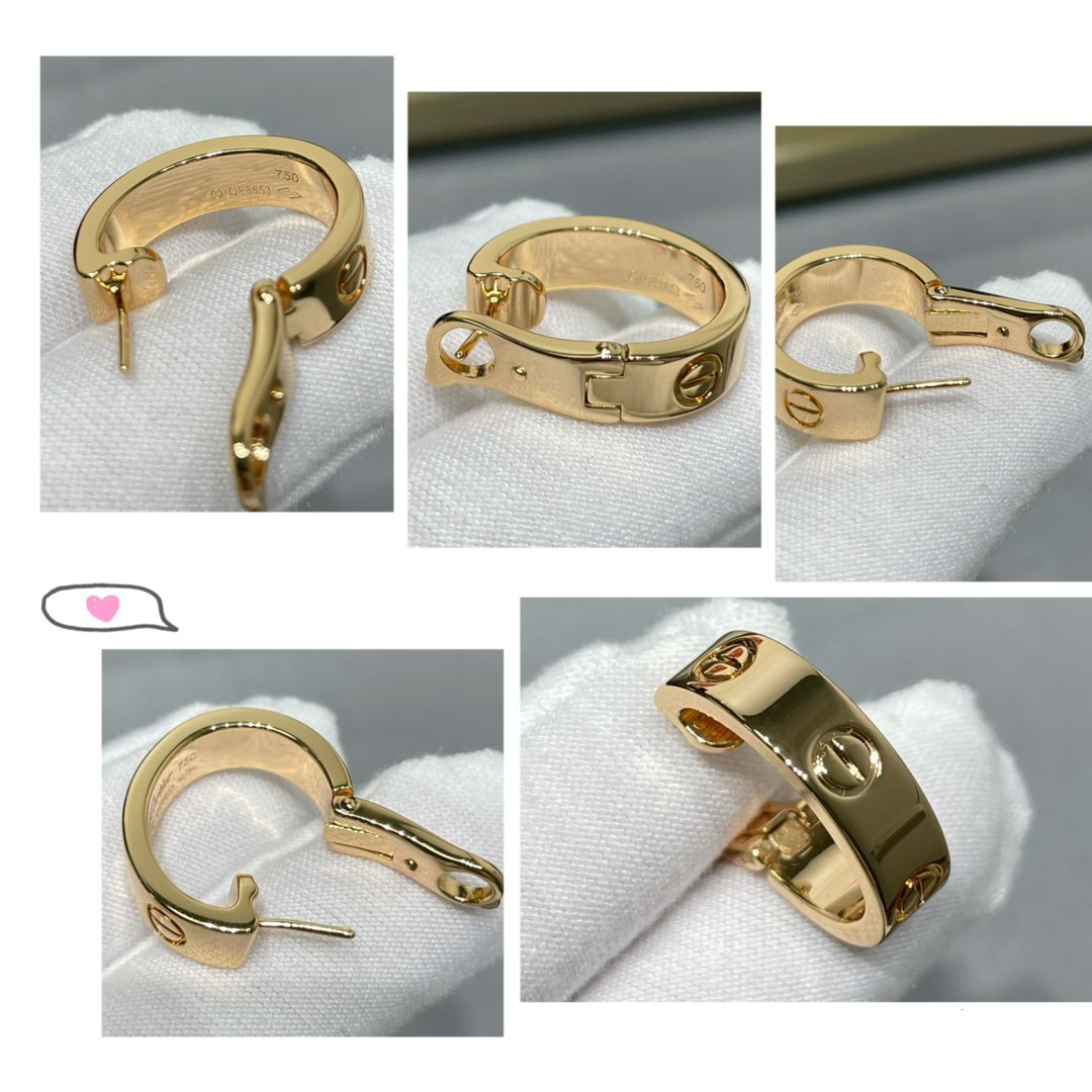 [⭐Glow]LOVE 5.5MM EARRINGS