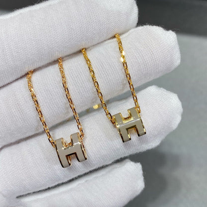 [⭐Glow]MINI POP H NECKLACE