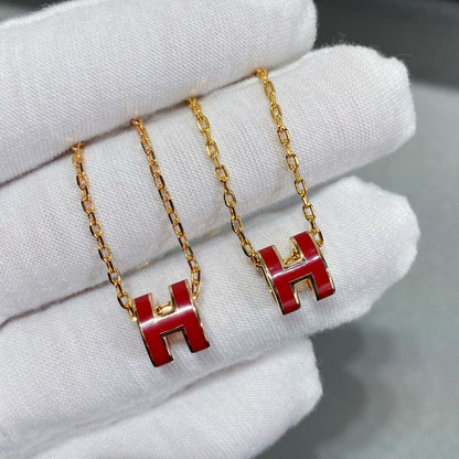 [⭐Glow]MINI POP H NECKLACE