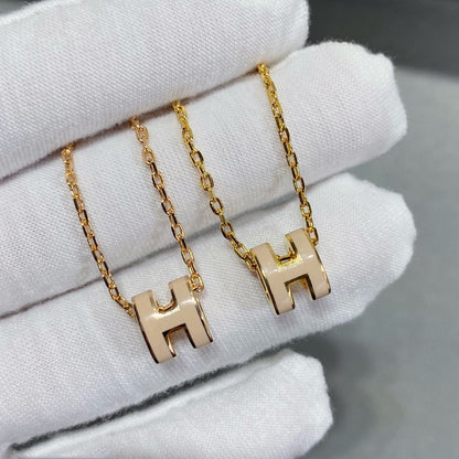 [⭐Glow]MINI POP H NECKLACE