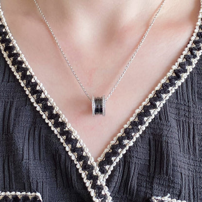 [⭐Glow]ZERO 1 DIAMOND CERAMIC NECKLACE