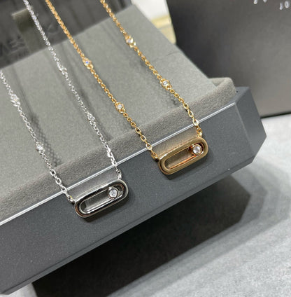 [⭐Glow]MOVE UNO DIAMOND NECKLACE