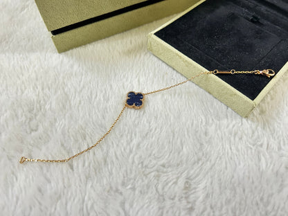[⭐Glow]CLOVER 1 MOTIF PIETERSITE BRACELET