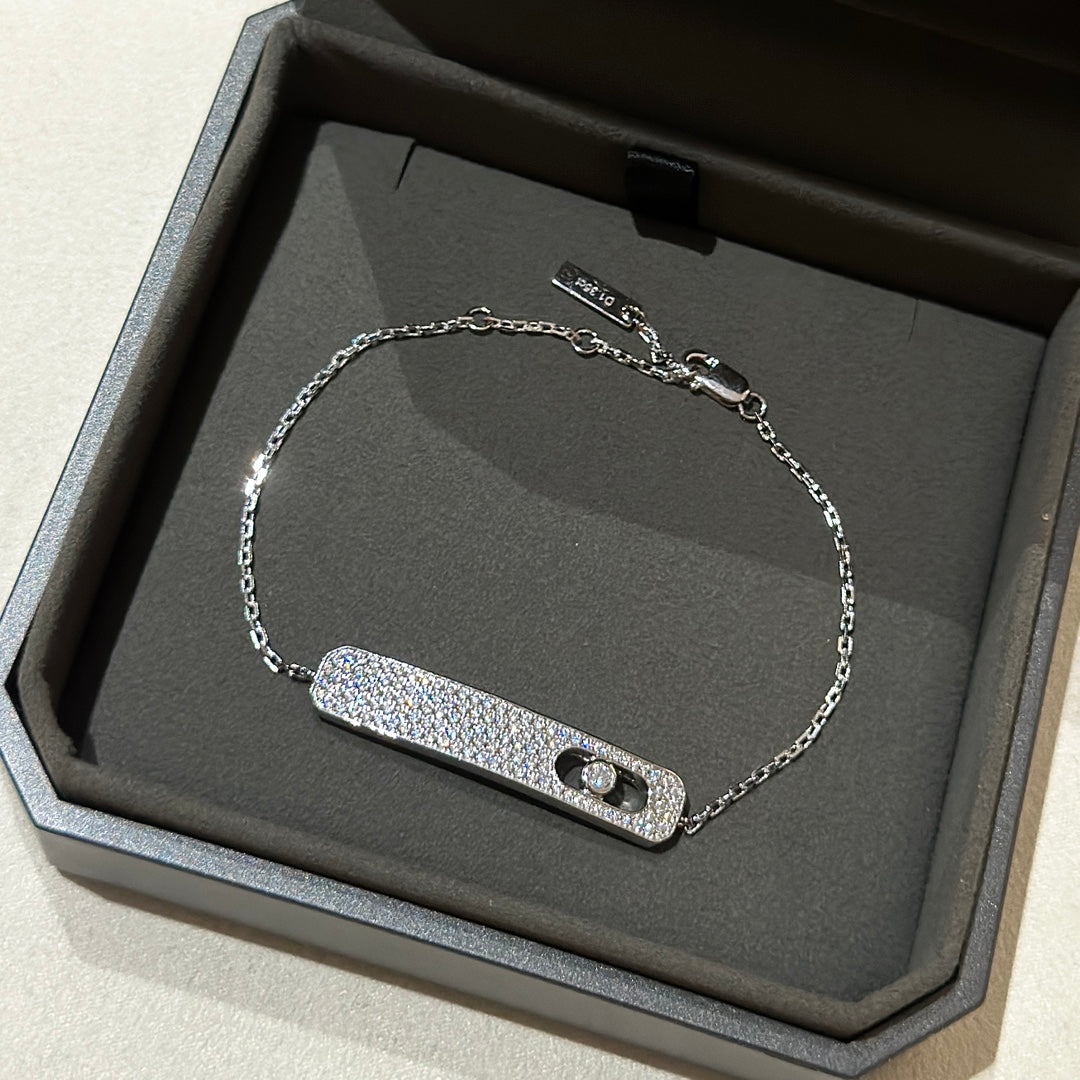 [⭐Glow]MOVE CLASSIQUE DIAMOND PAVED BRACELET