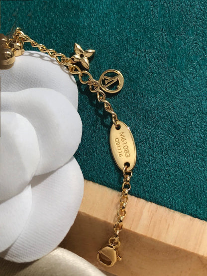 [⭐Glow]BLOOMING PINK GOLD MOP BRACELET
