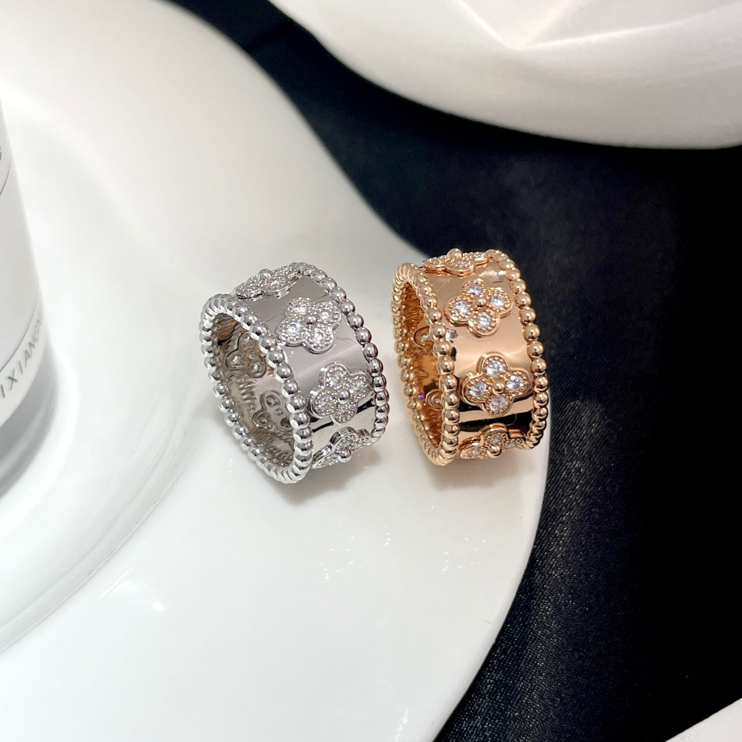[⭐Glow]PERLEE DIAMOND LARGE RING