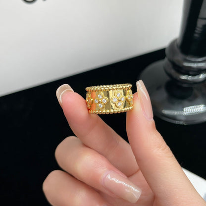 [⭐Glow]PERLEE DIAMOND LARGE RING