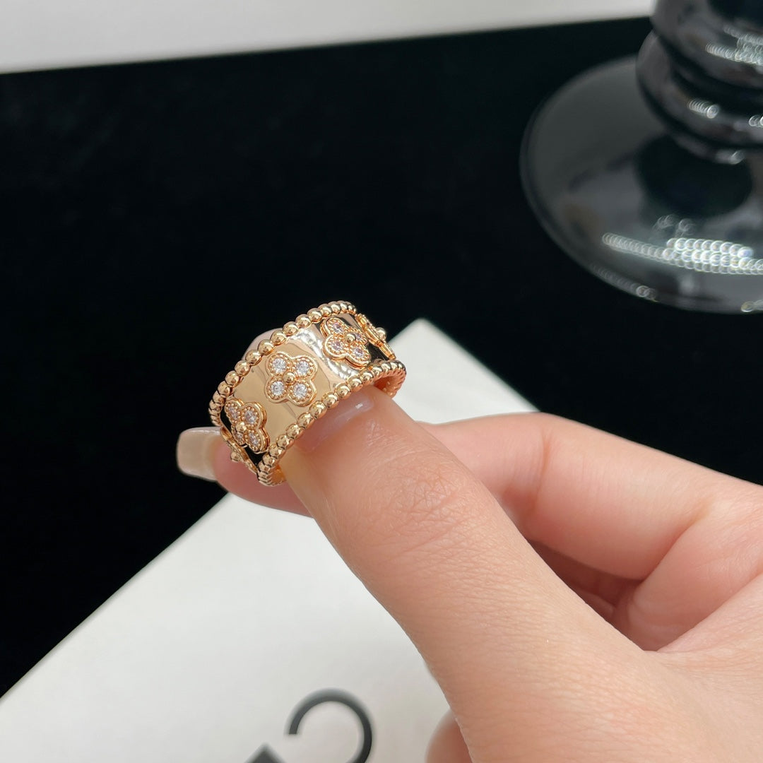 [⭐Glow]PERLEE DIAMOND LARGE RING