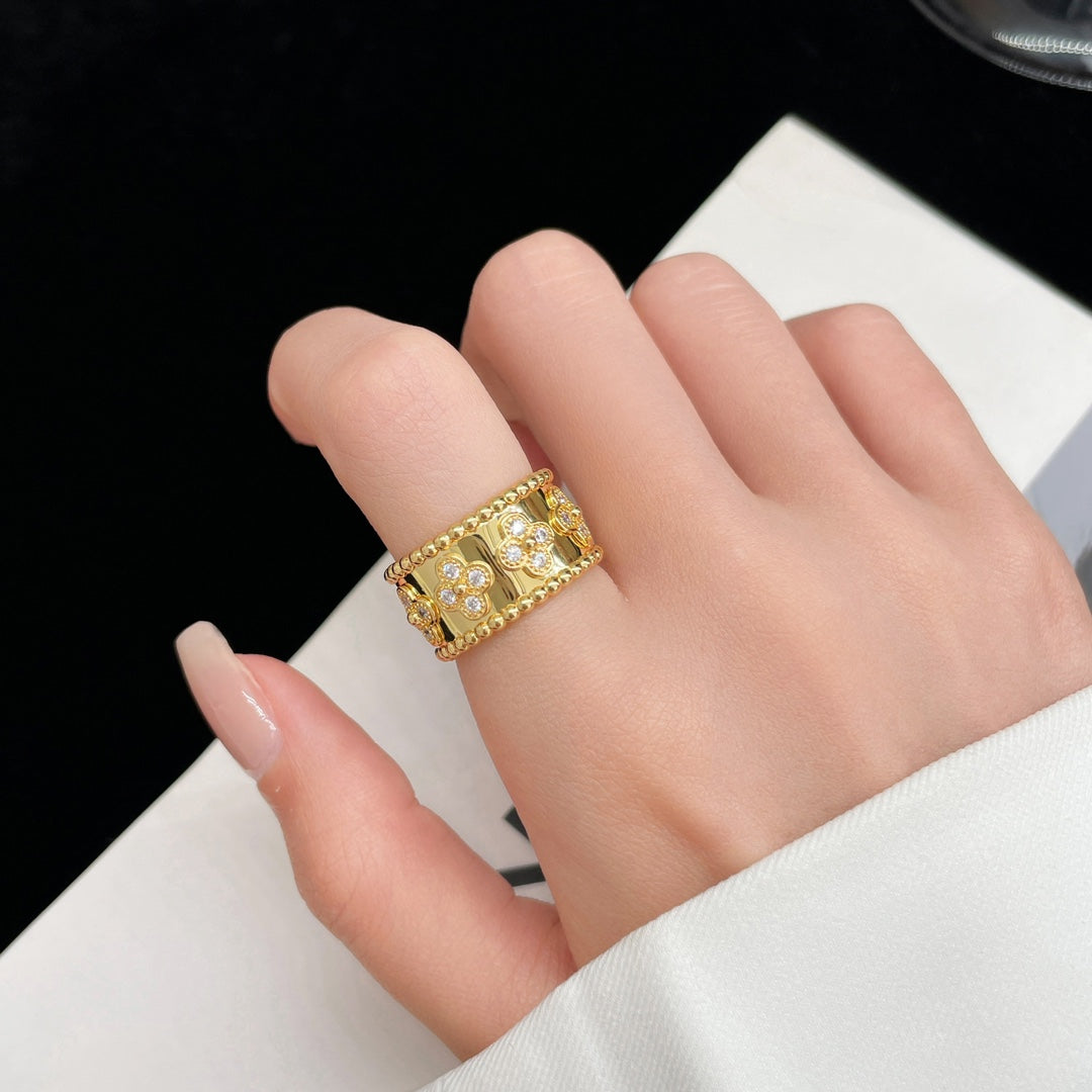 [⭐Glow]PERLEE DIAMOND LARGE RING