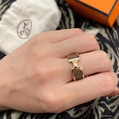 [⭐Glow]OLYMPE PINK GOLD RING